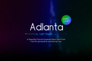 Adlanta: The Rounded Typeface for Modern Campaigns
