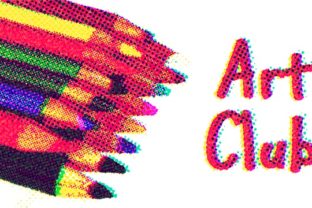 Art Club: The Paint Brush Typeface for Playful Branding