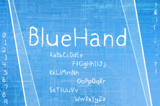 BlueHand: The Premium Handwritten Font for Scroll-Stopping Campaigns
