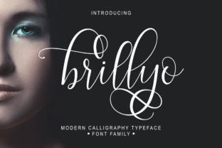 Brillyo: A Modern Handwritten Calligraphy Font for Real Branding