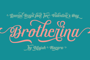 Brotherina: The Elegant Font for Polished Brand Identity