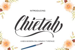 Chietah: The Handwritten Calligraphy Font for High-Impact Campaigns