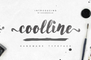Coolline: The Handwritten Brush Font for Creative Sellers
