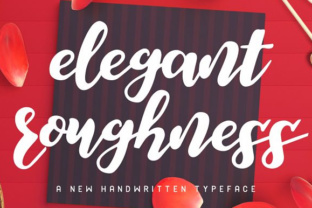 Elegant Roughness: A Handwritten Typeface for Modern Campaigns