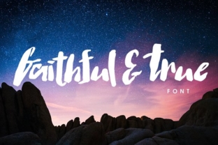 Faithful True: A Handcrafted Typeface for Editorial Design