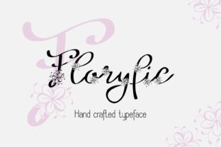 Floryfic: A Stunning Script Handwritten Font for Boutique Branding