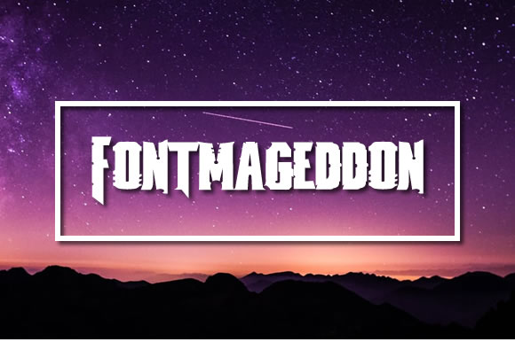 Fontmageddon: The Ultimate Free Download for Bold Designs
