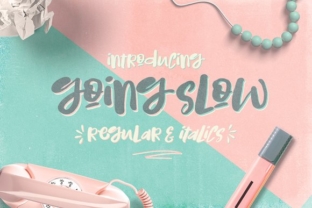 Going Slow: The Perfect Handcrafted Typeface for Makers