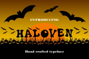 Haloven: The Ultimate Halloween Typeface for Bold Branding