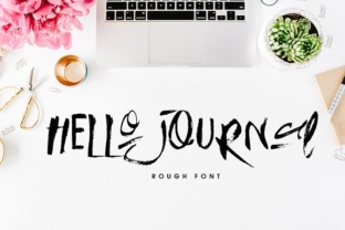 Hello Journal: A Premium Handwritten Typeface for Editorial Design