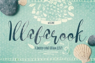 Illabarook: A Handcrafted Script Typeface for Modern Web Design