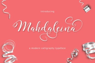 Mahdaleina: A Modern Script Handwritten Typeface for Digital Design