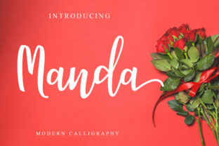 Manda Script: A Modern Handmade Typeface for Editorial Design