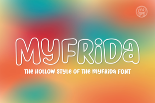 Myfrida Hollow: The Perfect Handwritten Font for Creative Crafters