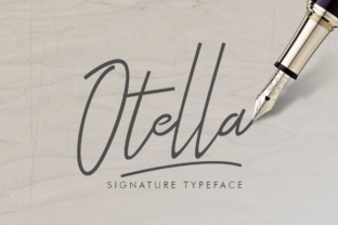 Otella: The Modern Script Handwritten Typeface for Digital Design