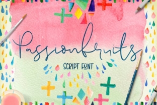 Passionfruits: A Handcrafted Script for Modern Editorial Design