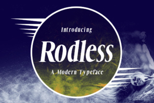 Rodless: A Modern Bold Serif for Editorial Design