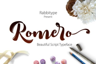 Romero: A Fresh Script Font for Modern Digital Brands
