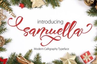 Samuella: The Modern Calligraphy-Style Font for Handmade Brands