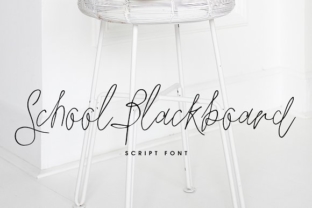 School Blackboard: The Perfect Handcrafted Typeface for Modern Web Design