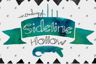 Sideline Hollow: The Perfect Handcrafted Typeface for Editorial Design