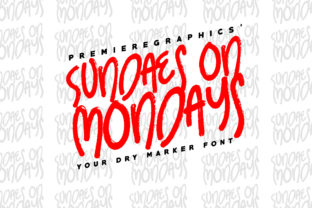 Sundaes on Mondays: A Playful Typeface for Editorial Design